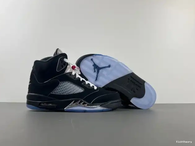 Kick Theory Metallic 5 Reimagined Air Jordan HF3975-001 Black 0609